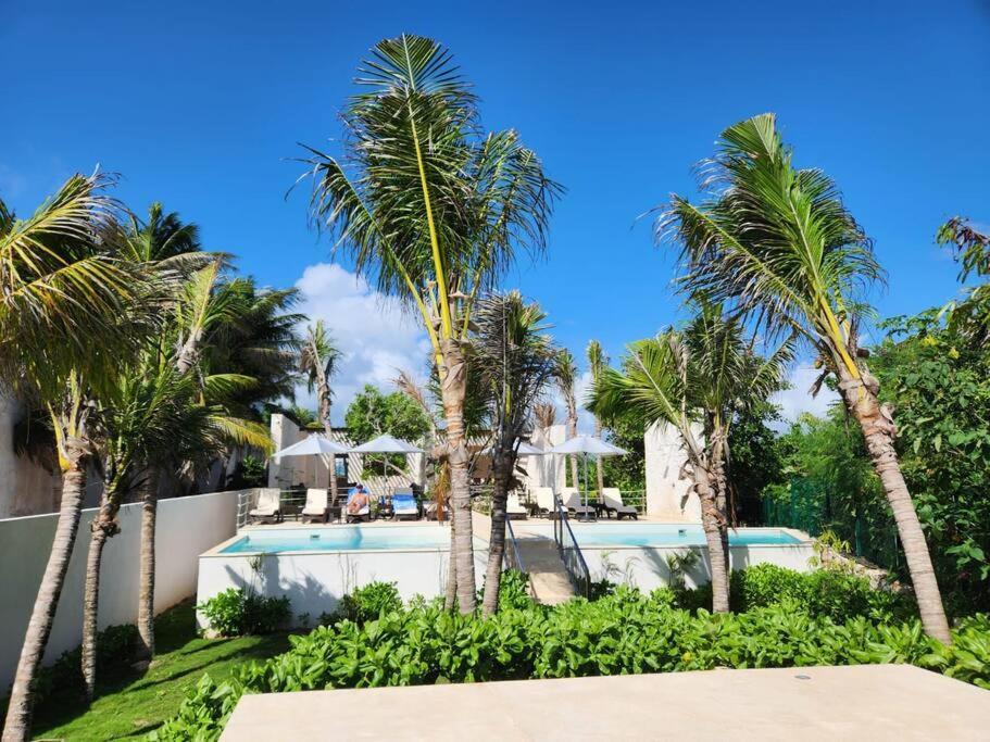 3 Bedroom Luxury Condo Next To Beach & Pools, Ac And Internet Акумаль Экстерьер фото